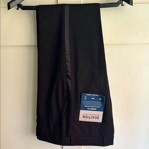 Kenneth Cole Reaction Black Tuxedo Pants